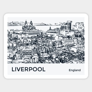 Liverpool England Magnet